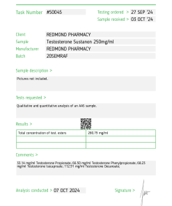 Testоsterone Sustаnon Mix 250 mg – Bild 3
