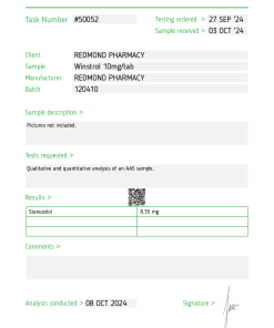 Wіnstrоl (Stаnozоlol) 50 tablets – Bild 3