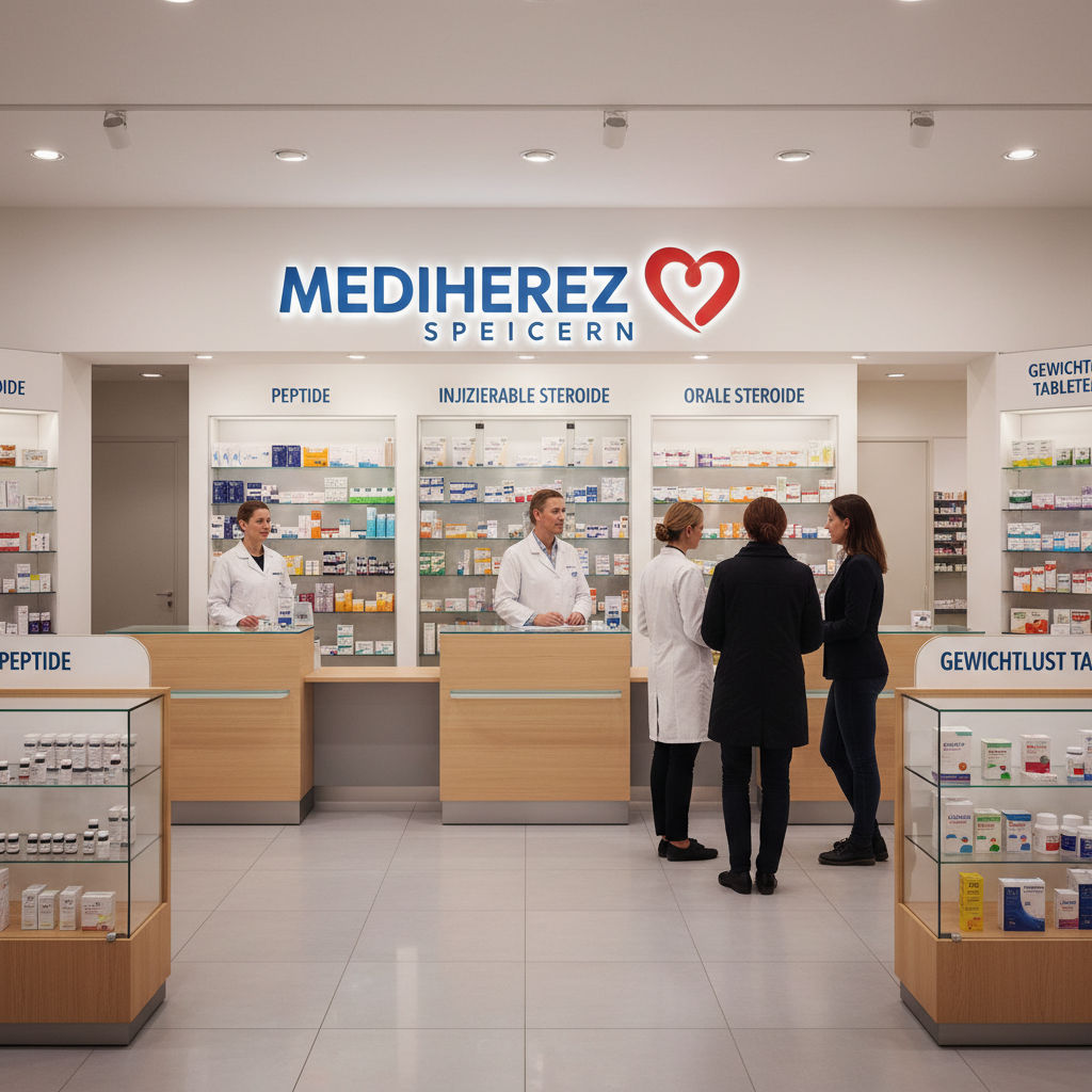 Mediherz Versandapotheke Online Shop Innenansicht